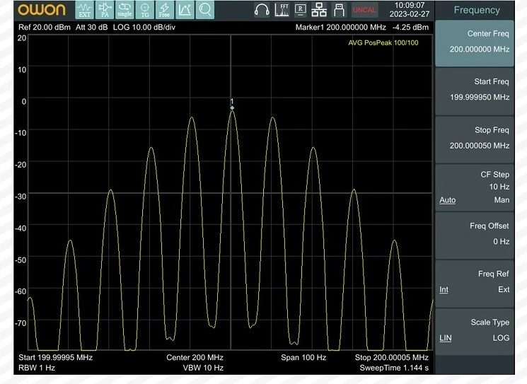 XSA1000P-TG Series Spectrum Analyzer