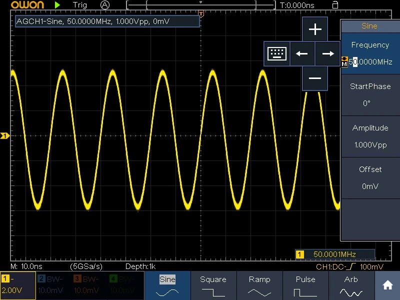 50M waveform Generator